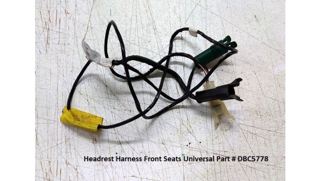 Head Rest Link Harness